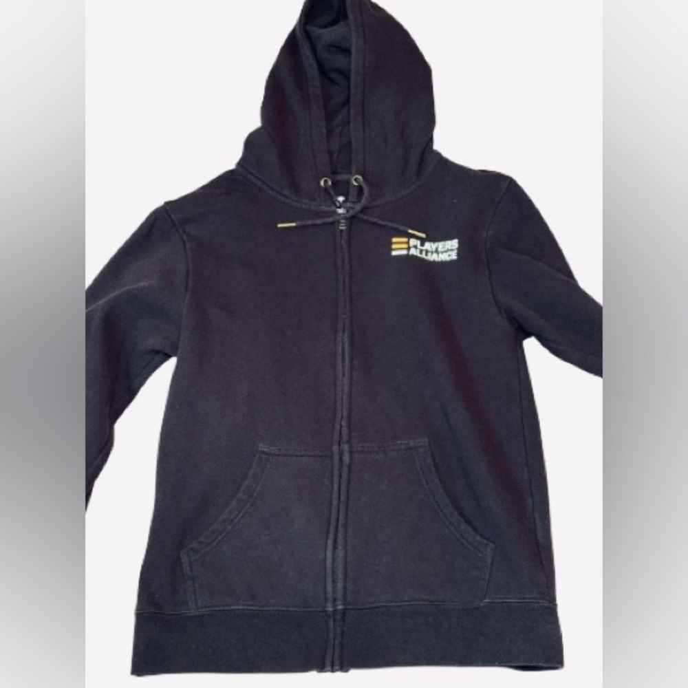 Fanatics Players Alliance Black Zip Up Hoodie